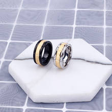KALEN Модные мужские кольца из нержавеющей стали Размер 7-11 палец Midi Bague ювелирные изделия 2024 - купить недорого