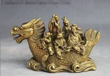 Ym 308 china fengshui estátua de buda peixe-dragon 2024 - compre barato