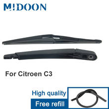 MIDOON Rear Wiper Arm & Rear Wiper Blade for Citroen C3 MK2 2009 - 2014 2015 2016 2024 - buy cheap