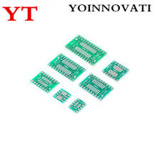 35pcs=7value*5pcs PCB Board Kit SMD Turn To DIP SOP MSOP SSOP TSSOP SOT23 8 10 14 16 20 24 28 SMT To DIP 2024 - buy cheap