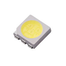 Высококачественные 5050 SMD LED диоды 4000K (натуральный белый),15-18 лм, 3 В, 1 светодиодный чип 100 шт./лот, прямые поставки с фабрики 2024 - купить недорого