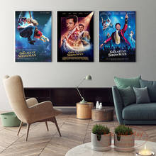 Pintura en lienzo de la película Showman The Greatest, carteles e impresiones, arte de pared, imagen Vintage decorativa, decoración del hogar 2024 - compra barato