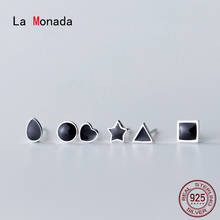 La Monada WaterDrop Star Heart Women Stud Earrings Korean 925 Sterling Silver Earrings For Women Jewelry Round Women's Earrings 2024 - buy cheap