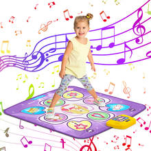 Dance Mat Non Slip Baby Playmats Educational Children Carpet Toys Music Step Play Mat with Activity Gym for Kids Birthday Gift 2024 - compre barato