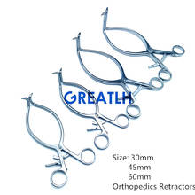 Orthopedics Retractors Hook 30mm 45mm 60mm Veterinary OPENER orthopedics PET Instruments 2024 - buy cheap