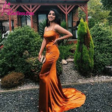 suknie wieczorowe Mermaid Evening Dresses Long 2020 Spaghetti Straps Robe De Soiree вечерние платья Vestidos Formales 2024 - buy cheap