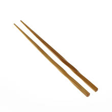 1 par artesanal reutilizável saudável chinês chop varas de madeira ondulada natural hashi sushi comida vara presente talheres pauzinhos 2024 - compre barato