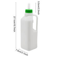 850ml Lamb Goat Milking Bottles Jug with Replaceable Silicone Nipple Drinker Feeding Tools Feeding Equipment 2024 - buy cheap