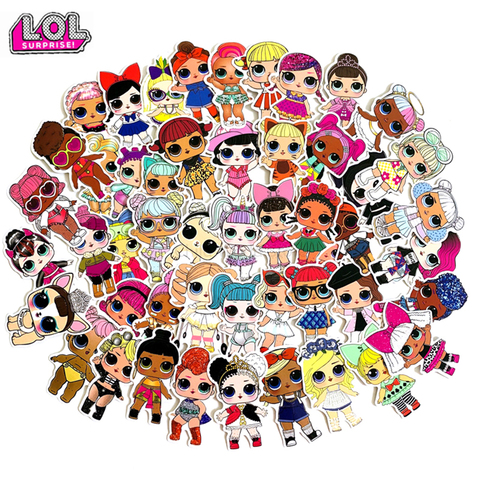 100pcs Lol Surprise Stickers Cartoon Characters Sticker Anime Stickers Children Graffiti Stickers Waterproof Laptop Sticker L04 Buy Cheap In An Online Store With Delivery Price Comparison Specifications Photos And Customer Reviews