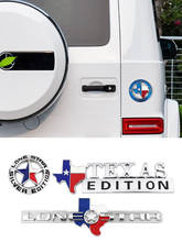 1x 3d metal mason texas edição emblema emblema para universal motocicleta acessórios decorativos lonestar etiqueta do carro estilo 2024 - compre barato