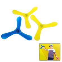 New LED Light 3 Leaves Boomerang Outdoor Fun Toy Sport Throw Flying Toys  2024 - buy cheap