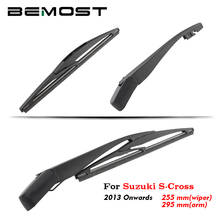 Bemost escova do limpador de para-brisa traseiro para carro, para suzuki s-cross a partir de 2013, hatchback, 255mm, estilo automático 2024 - compre barato