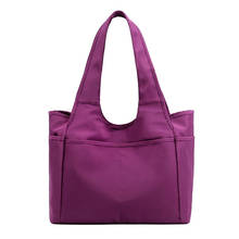 2019 New Casual Women Handbag Waterproof Nylon Shoulder Bag Fashion Design Good quality Wear-resistant Big Tote Top-handle Bags 2024 - buy cheap