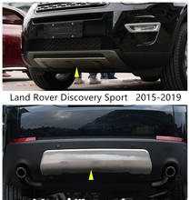 Front & Rear Bumper Guard Plate For Land Rover Discovery Sport 2015-2019 Protector Anti-impact Stainless Steel Accessories 2024 - buy cheap