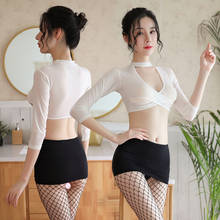 jimiko sexy secretary uniform erotic costume cosplay sexy teacher uniform mini sexy skirt for sex nightclub party sexy lingerie 2024 - buy cheap