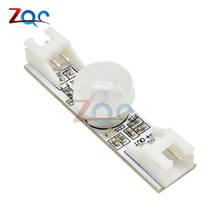 Sensor para detecção de movimento, mini sensor infravermelho, led, pir, ir, iluminação automática, módulo de controle de luz, dc 5-36v