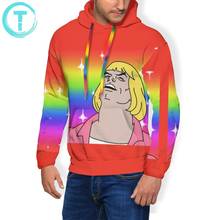 He Man Hoodie HE-MAN - What Is Going On Hoodies Male Long Pullover Hoodie Polyester Outdoor Autumn Hoodies 2024 - buy cheap