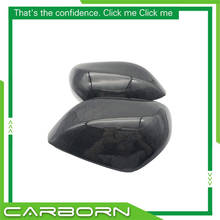 For-Infiniti Q50 Q50S Q70 2014-On Q60 QX30 2016-On OEM/OX Horn Shape Carbon Fiber Mirror Cover Body Side Rear View Mirror Caps 2024 - buy cheap