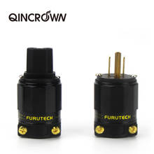 Enchufe de alimentación de Audio HIFI FI-11M-N1 / FI-11-N1 (G), conector IEC chapado en oro de 24k, 1 juego/2 piezas, 15 a / 125 v, MATIHUR 2024 - compra barato