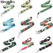 BH1280 Blinghero Vangogh Style Lanyard Key Phone Holder Neck Strap With Keyring ID Card DIY Cartoon illustration Lanyard 2024 - buy cheap