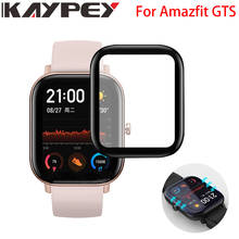 3D Curved Edge Full Coverage Soft Clear Protective Film Cover For Xiaomi Amazfit GTS Smart Watch LCD Screen Protector Guard 2024 - buy cheap