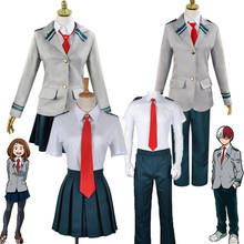 Conjunto de uniforme escolar de Anime My Hero Academia para hombre y mujer, disfraz de Midoriya, Izuku, Bakugou, Katsuki, Ochaco, Uraraka, C59K210 2024 - compra barato