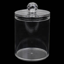 New 7X10CM Single Layer Clear Acrylic Storage Box Holder Transparent Cotton Swabs Stick Cosmetic Makeup Organizer Case 2024 - buy cheap