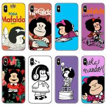 Силиконовый чехол для телефона Huawei P30 P20 Pro P10 P9 P8 Lite Y5 Y6 Y7 Y9 P Smart Plus 2018 2019 Mafalda Anime 2024 - купить недорого