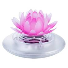 1 Pcs Outdoor Solar Floating Pond Lights Swimming Pool Floating Lamp Waterproof Floating Lotus Light 2024 - buy cheap