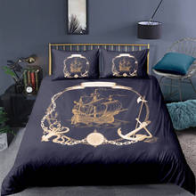 3D Bohemian Duvet Sets Bedding Set Quilt Comforther Covers Pillow Shams Full Twin Double Single Size Sailboat Custom Bed Linens 2024 - buy cheap