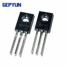 Gepyun-regulador de voltaje IC, BD139 + 10 unidades, BD140, TO126 a-126, 20 Uds. = 10 Uds. 2024 - compra barato