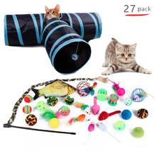 Brinquedos para gatos interativos diversos, brinquedos de penas para gatos 2024 - compre barato