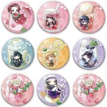 1Pc Anime Fruit Beverage Demon Slayer Kimetsu No Yaiba Cosplay Badge Pins Collection Badges for Backpack Clothes Figure Toys 2024 - buy cheap