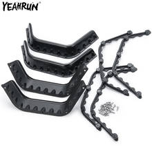 YEAHRUN Black Mud Fender Flares For 1/10 RC Crawler Axial SCX10 D90 D110 Defender Body Shell Upgrade Parts 2024 - buy cheap