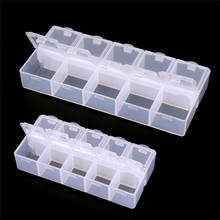 Portable Transparent 10 Slots Weekly Pills Medicine Box Case Organizer Holder 2 Sizes Travel Pill Cases 2024 - buy cheap