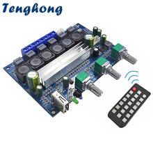Tenghong TPA3116 Bluetooth 4.2 Subwoofer Power Amplifier Audio Board 50W*2+100W 2.1 Lossless AMP Sound Amplifier Support U Disk 2024 - buy cheap