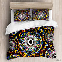 Bohemian Colorful Ethnic Bedding Set Vintage Hipster Aztec Pastoral Country Duvet Cover Set Mandala Home Bed Set Queen King Size 2024 - buy cheap