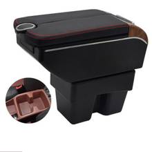 Car BYD F3 armrest storage box auto interior Leather car-styling central container Store content box accessories parts 2024 - buy cheap