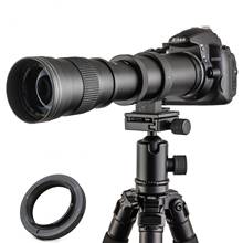JINTU 420-800mm Manual Telephoto Zoom Lens F/8.3 for Canon SLR Cameras 4000D 1200D 80D 90D 60D 70D T5i T6i T6s T7 T7I 7D 5D IV 2024 - buy cheap