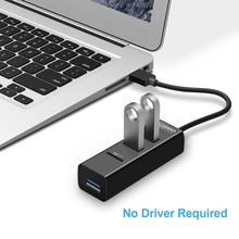 Divisor de concentrador USB 3,0 de 3 puertos, adaptador con lector de tarjetas SD TF, USB-C tipo C a USB 2,0, para PC 2024 - compra barato