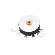 uxcell Carbon Film Potentiometer Wheel Variable Resistors Single Turn Rotar Round Shaft to control Electrical devices 10/50K 2024 - buy cheap