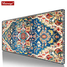 Persian Rug Bohemian Blue Mouse Pad XXL Gamer Desk Mat Large Keyboard Pad Gaming MousePad 90x40cm/80x30cm for Laptop Table Pads 2024 - buy cheap