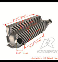 Intercooler desempenho EVO2 para BMW F20 F21 F22 F23 F30 F31 F34 F36 2012 + 2024 - compre barato