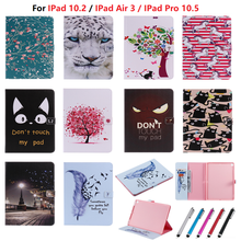 Magnetic Cat Tiger Coque For iPad 10.2 2020 Case for Apple iPad 8 7 7th 8th Generation Cover For Funda IPad Air 3 Pro 10.5 Etui 2024 - buy cheap