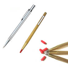 Маркировочная гравировальная ручка Carbon Steell, карбидный вольфрам, наконечник, чернильная ручка для стекла, керамики, металла, дерева 2024 - купить недорого
