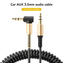 Audio Aux Cable Spring Headphone For Mercedes W203 W204 W205 W211 Benz Cadillac ATS SRX CTS Volkswagen Polo Passat B5 B6 CC 2024 - buy cheap
