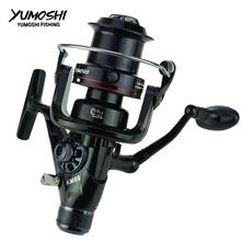 YUMOSHI KM Spinning Fishing Reel 11BB 5.2:1 Freshwater/Saltwater Carp Fishing Reel Pro/Post Double Brake Smooth Casting Reel 2024 - buy cheap