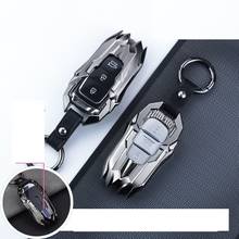 Zinc alloy Car Remote Key Cover case For Hyundai i30 Ix35 KONA Encino Solaris Azera Grandeur Ig Accent Santa Fe 2017 2018 2019 2024 - buy cheap