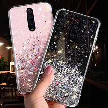 Bling Glitter Case For For Xiaomi Redmi 9A 9C 8A 7A 6A K20 K30 7 6 Redmi Note 9S 8 8T 4X 9 Pro MAX Mi 10 Lite CC9 A3 Soft Cover 2024 - купить недорого