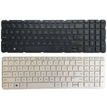 New Laptop US Keyboard For HP Pavilion 17-N 17-E 17N 17 E R68 English Keyboard White With Frame and Black No Frame 2024 - buy cheap
